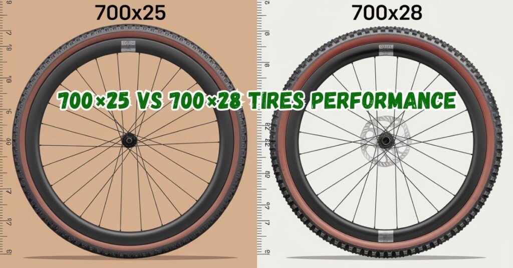 700×25 vs 700×28 Tires Performance